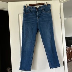 Madewell Stovepipe ankle jean